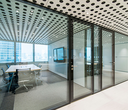 經(jīng)典的C系列雙玻隔斷C-1